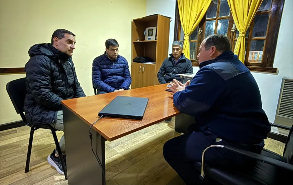 El ministro Nicolini se encuentra en Junín de los Andes